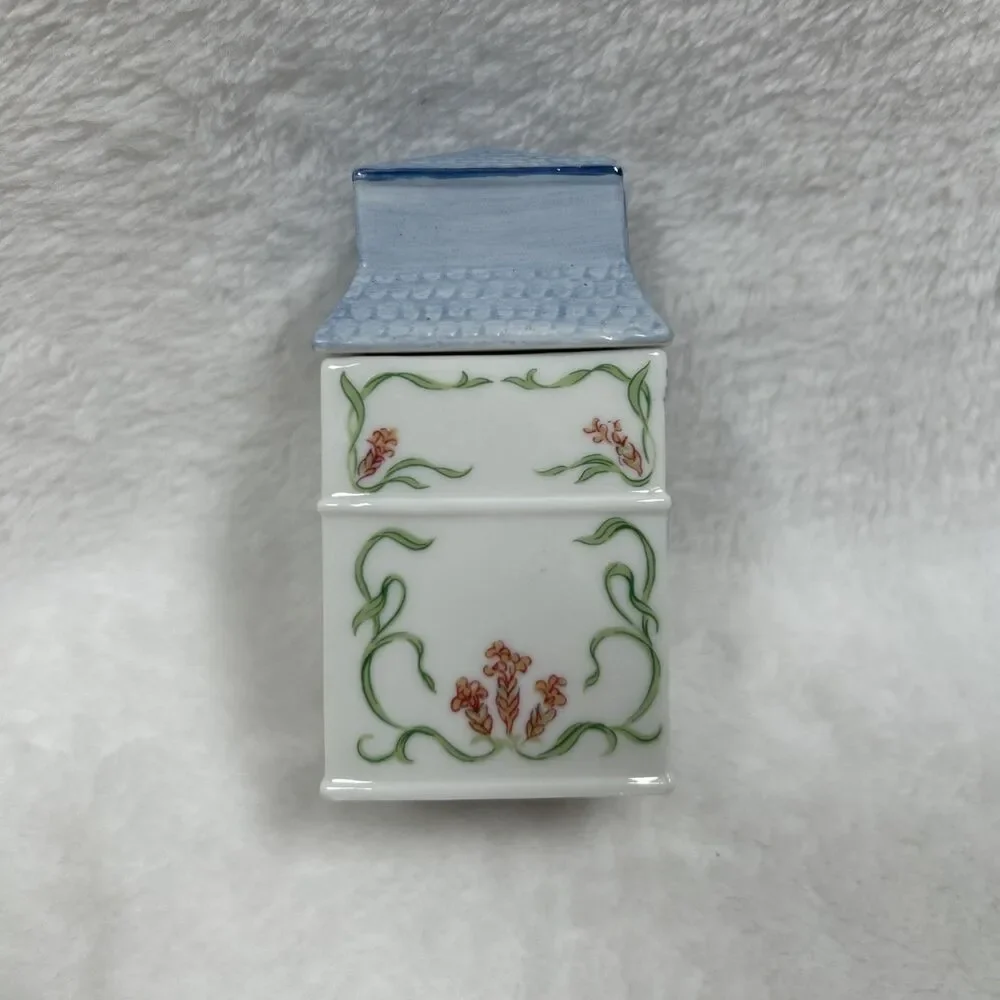 Vintage 1989 Lenox Spice Village Ginger Spice Jar Fine Porcelain